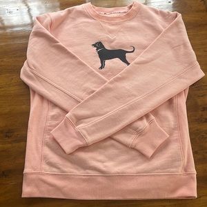 The Black Dog Light Pink Crew Sweatshirt - Small/ Medium